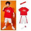 Traje Infantil Hip-hop Niñas Cheerleading Street Dance Traje de Moda Traje de Actuación Estilo Chino para Niños Equipo de Cheerleading