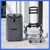 Bolsa Cationica Portátil para Carrito de Compras, para Carros de Mano, Carros que Suben Escaleras y Carros de Supermercado, Bolsa Grande Engrosada y Resistente al Agua