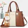 Fabricante de Comércio Exterior de Venda Quente Transfronteiriça Taizhou Bolsa Feminina 2025 Nova Bolsa Satchel Tote Bag Embossada Textura Bolsa de Ombro Único Transversal