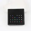 Uña de nariz de personalidad Europa y Estados Unidos 24/40 en caja acero inoxidable joyería para perforar set de nariz 2mm Uña de nariz mini en stock