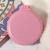 Estilo Nórdico Cor Sólida Portátil Bolsa de Ar Pente Espelho de Cabeleireiro Pente Plástico Almofada de Ar Pente de Massagem Viagem Dobrável Pente Pente de Massagem