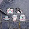 Broche de serie médica transfronteriza nuevo personalidad creativa dibujos animados dentista doctor enfermera traje de diente insignia venta al por mayor