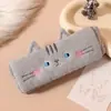 Nueva Banda para el Cabello de Cara de Gato de Dibujos Animados para Lavar el Cabello para Mujeres, para Aplicar Mascarillas, Lavar, Banda para la Cabeza, Lazo para el Cabello, Banda de Felpa para el Cabello