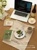 Accesorios para fotos estilo ins decoración de mesa plana de celebridad de internet adornos atmósfera para fotografía de alimentos alfombra plog libro vintage