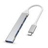 3.0USBtypeC hub splitter doca de expansão 4 em adaptador de adaptador de hub 1otg disco U de venda quente