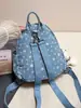 Mochila Estilo Dibujo Animado Japonés Oso Lindo Estampado Lluvia Estrellada Estilo Mejor Amigo Estilo Padre-Hijo Viaje de Vacaciones Mochila Pequeña