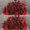 Flor de Suelo para Boda Flor Artificial para Pasillo Flor Fragante Arreglo Floral Decoración de Escenario de Boda Flores Terminadas Flores de Seda Arte Floral para Pasarela