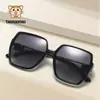 Gafas de sol polarizadas HD de moda para mujer, nuevas de fábrica, gafas de sol cuadradas de alta gama europeas y americanas, gafas de sol de alta gama al por mayor para mujer
