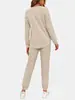 Conjunto de pantalones de manga larga de terciopelo alemán, superventas de Amazon, ropa transfronteriza para mujer europea y americana