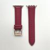 Correa de cuero Litchi para Apple Watch iwatch8, correa para Apple watch SE1-10 generación S10
