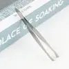 Pinça de sobrancelha de aço inoxidável ferramenta de maquiagem para aparar sobrancelhas alicate multiuso para remoção de pelos pinça oblíqua plana presente pinça para aparar sobrancelhas