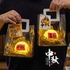 Lámpara de Luna Creativa Paquete de Luz de Noche de Luna LED Lámpara de Planeta de Moda Regalo DIY Festival de Medio Otoño Bola Luminosa