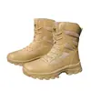 Outono e Inverno AliExpress Novo Estilo Botas Martin Cruzamento Camping Outdoor Botas Táticas Masculino Tamanho Grande 47 Sapatos de Caminhada Masculino Preto