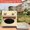 Recomendada Airfryer Transfronteiriça 6L/12L para Uso Doméstico, Forno Elétrico Inteligente, Air Fryer Multifuncional de Grande Capacidade para Batatas Fritas
