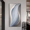 Pintura Decorativa Grande para Pasillo Moderna de Lujo Ligero Abstracta de Gama Alta para Sala de Estar, Pasillo de Entrada, Caja de Ocultación, Pintura de Pared