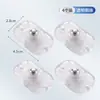 La nueva base de polea para carrito de muebles multifuncional con rueda de bola de 360 grados para pegar latas, rodillo silencioso con reducción de ruido