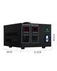 Transformador Elevador Bidireccional Sdt de 220V a 110V 110 a 220 Convertidor Doméstico de Alta Potencia para Estados Unidos y Japón