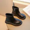 Botines cortos para niña, nueva colección otoño 2026, botines de piel versátiles para niñas pequeñas, modernos y fáciles de combinar, botines para bebé antideslizantes, botines tipo Dr. Martens para niños
