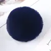 Colgante de Joyería de Bola de Piel Sintética de Conejo Rex de 8 cm Accesorios de Bola de Felpa de Invierno Accesorios DIY Accesorios de Color Caramelo para Zapatos y Sombreros