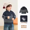 Suéter de Medio Zip Panda Kaka para Niños Ropa de Invierno para Niñas Tops de Invierno para Niños Ropa de Otoño e Invierno para Bebés Moderno
