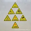 Señales de Advertencia de Peligro Eléctrico, Cuidado con Lesiones Mecánicas, Precaución Contra Atrapamiento de Manos, Pegatinas de Advertencia de Alta Temperatura, Señales de Advertencia para Distribución