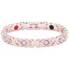 Pulsera esférica hexagonal transfronteriza con un toque de alta gama, pulsera ancha desmontable cuatro en uno para hombre, accesorio de mano de comercio exterior europeo y americano