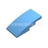 Comercio Exterior Transfronterizo Piezas de Bloques de Construcción Ensamblables de Partículas Pequeñas Piezas Compatibles con 93606 2x 4 Piezas Curvas