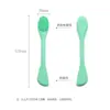 Cepillo de Silicona de Doble Cabeza Transfronterizo para Mascarillas, Palo de Ajuste para Mascarillas, Herramienta de Belleza para Limpieza, Cepillo Especial para Mascarillas Faciales, Venta al por Mayor de Brochas de Maquillaje