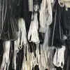 Fábrica en stock al por mayor cadena de moda encaje de barba nuevo cadena de hilo de malla de 3CM encaje de borla concesiones de precio