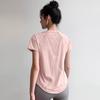 Ropa Deportiva de Verano Delgada, Holgada, Adelgazante para Mujer, Ropa Elástica de Secado Rápido, Ropa para Correr, Ropa para Yoga, Ropa de Manga Corta para Exteriores