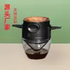 Taza Plegable para Filtro de Café Preparado a Mano, Malla de Filtro de Acero Inoxidable, Filtro de Doble Capa, Filtro de Goteo, Filtro de Té