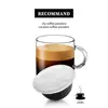 1 Conjunto de Pp Preto de Grau Alimentício Adequado para Cápsula de Café Nespresso Vertuo Espresso Múltiplo