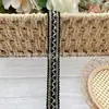 Cinta Estilo Chanel con Perlas Cosidas a Mano, Perlas Pequeñas Doradas, Accesorio Decorativo para Ropa, Abrigos, Vestidos y Cuellos de Vestido