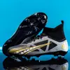 Zapatos de Fútbol de Caña Alta Transfronterizos para Adolescentes, Ag Clavo Largo y Multitacos Profesionales para Competición y Entrenamiento, Disponibles para Venta al por Mayor Zapatos de Fútbol Multitacos