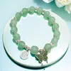 Atacado Pulseira Flor Explosão Margarida Super Fada Joias com Contas Pulseira Feminina de Alto Padrão Joia de Mão Transfronteiriça Pequenos Produtos de Yiwu