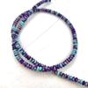 Nova pedra natural 2 * 4mm ábaco contas frisado contas soltas feitas à mão diy pulseira colar brincos joias acessórios atacado