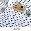 Estilo Japonés Ondulado Algodón y Lino Estampado Tela Étnica Japonesa Tela de Yute Tela Geométrica Mantel Cojín Almohada para Sofá