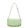 Bolsa Vintage 2024 Nova Moda Pequena Bolsa Quadrada Texturizada PU Bolsa de Ombro Nicho All-match Crossbody Bag