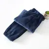 Pantalones de Pijama para Hombre con Forro de Polar Coral Terciopelo Espeso Pantalones Cálidos Pantalones Caída/Invierno Franela Nariz Ropa de Casa Pantalones talla extra