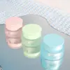 Fabricante Personalizado Tanque de Pegamento para Esmalte de Uñas de 5g Procesamiento de Serigrafía Tapa Redonda Mate Revestimiento de Alta Calidad Bloqueador de Luz Tanque de Polvo para Uñas Venta al por Mayor