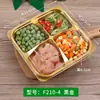 Caja Desechable Limpia para Verduras Caja de Empaque para Verduras Caja para Verduras Frías y Comida Cocinada Cuadrada con Tapa Caja de Plástico Anti-vaho con Recorte para Frutas