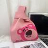 Bolso de Mano de Celebridad de Internet Bolso de Cubo de Lana Tejida para Mujer Estilo Japonés y Coreano Combinación Total Mano Casual Bolso Tote Bolsa para Lonchera