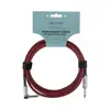 Cabo de Nylon para Lade Áudio Hk 3m Guitarra Acústica Elétrica Baixo Performance Redução de Ruído Cabo Trançado