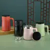 Caneca Térmica de Escritório Grande Capacidade com Aparência Premium Aço Inoxidável 304 Caneca com Display Inteligente de Temperatura com Alça Personalização