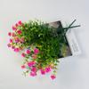 Eucalipto Camélia Rosa Sete Pontas Buquê Amazon Flores Artificiais Fabricante Direto Atacado Bonsai Sonho Estelar