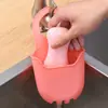 Bolsa de Drenaje de Silicona Cesta Colgante para Fregadero de Cocina Cesta de Drenaje Estante de Baño Jabonera Almacenamiento Bolsa Colgante Jabonera