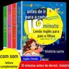Iluminação em inglês 10 minutos antes de ir para a cama baladas infantis de livro de contos de fadas de fábula em chinês e inglês com leitura de acompanhamento de som