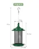 Comedero para pájaros colgante exterior transfronterizo metal pesado anti-ardilla decoración de jardín patio Amazon hierro