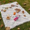 Manta de Acampamento de Primavera Tapete à Prova de Umidade para Barraca Viagem Caminhada Acampamento Tapete de Grama Toalha de Mesa Manta de Dormir Tapete de Piquenique ao Ar Livre