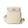 Mochila Kelly de Piel de Vaca de Primera Capa para Mujer, Mochila Pequeña de Moda y Ligera para Viajes Diarios, Bolso de Piel Granulada de Gama Alta